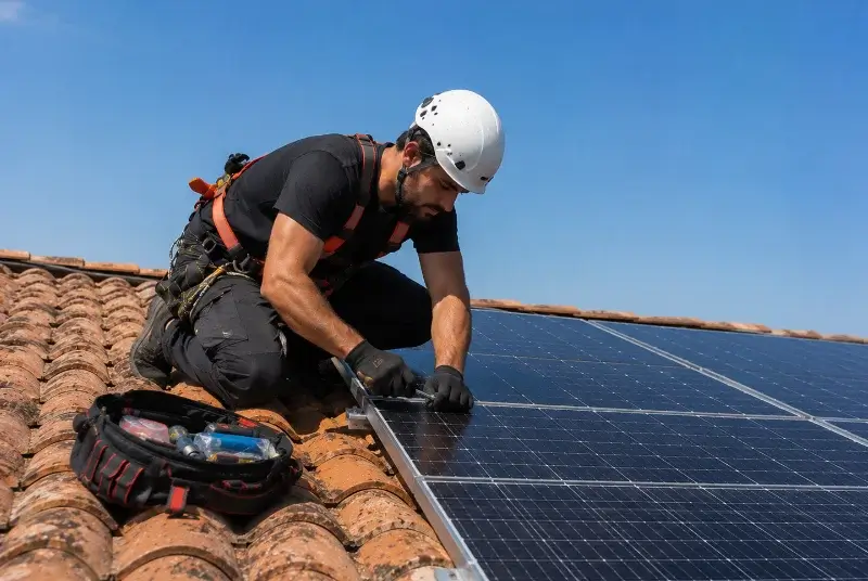 Maintenance et monitoring de panneaux solaires à Coulonges-Thouarsais
